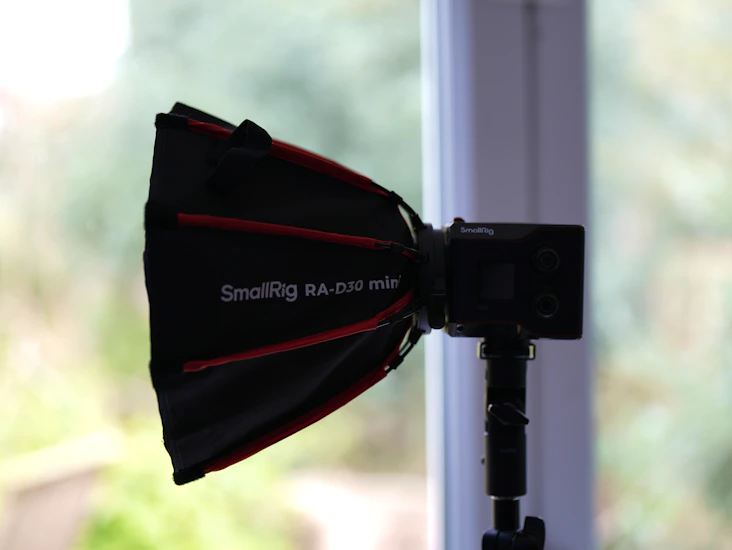 Small rig 60b light + soft box + stand