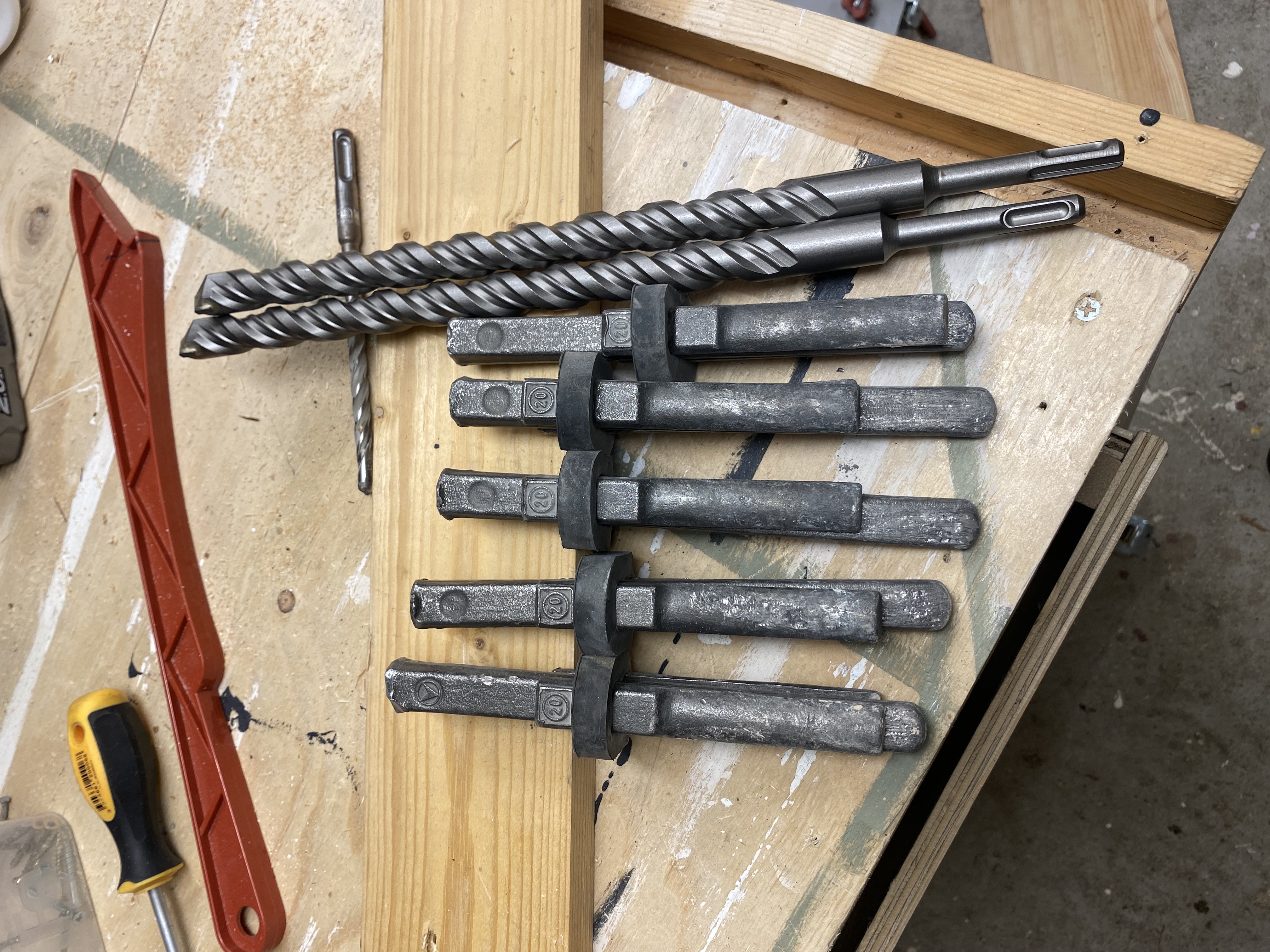 5 st spräckkilar 20mm