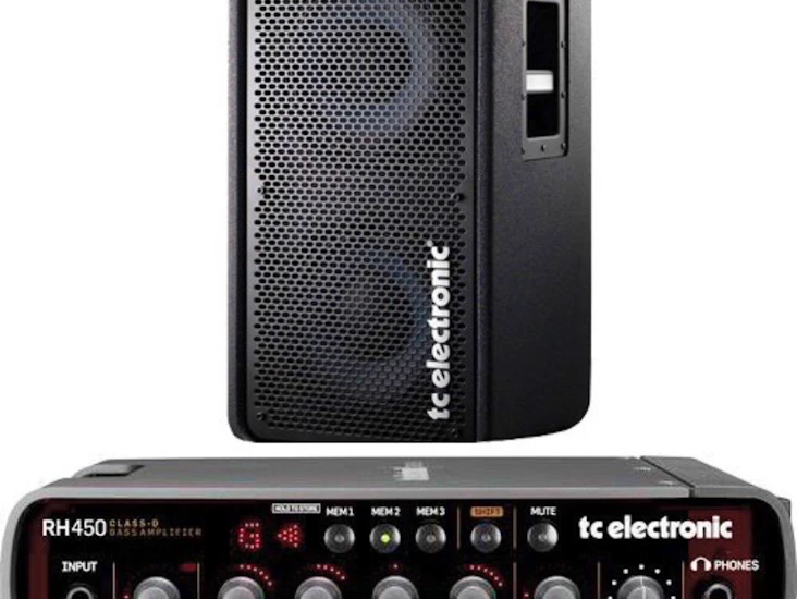 Tc electronic bassforsterker og kabinett