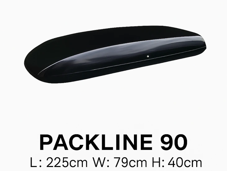 Rejäl takbox med plats för hela familjens utrustning