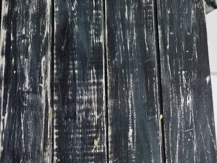 Fotobakgrund svart planka