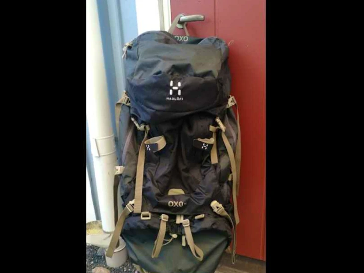 Haglöfs vandringsryggsäck 80l