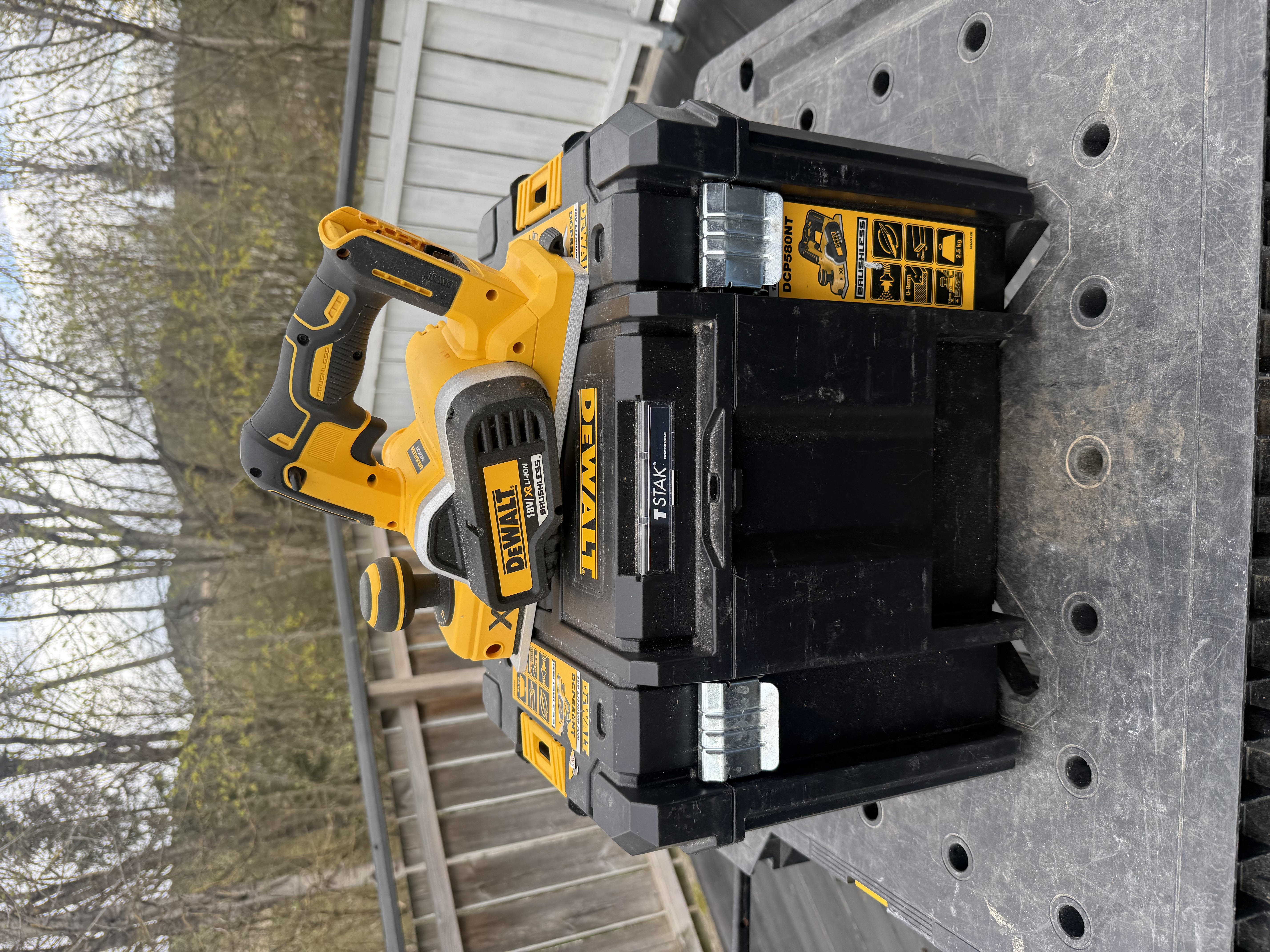 Dewalt dcp580 høvel