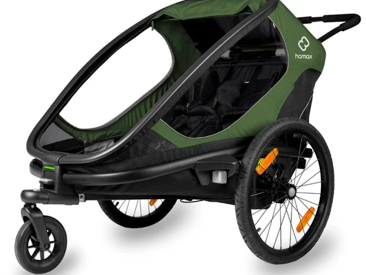 Sykkelvogn hamax 2 barn inkl/ski