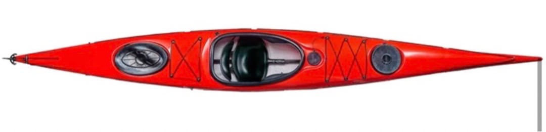 Hasle excursion 520 kajakk rød