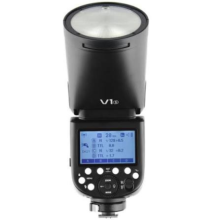 Godox v1s ttl round head speedlight flash gun for sony camera (1)