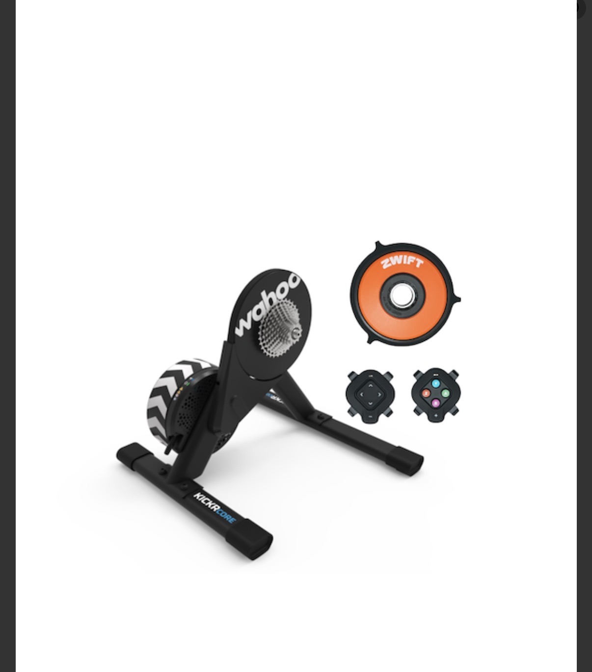 Wahoo kickr core swift one v2 smart sykkelrulle