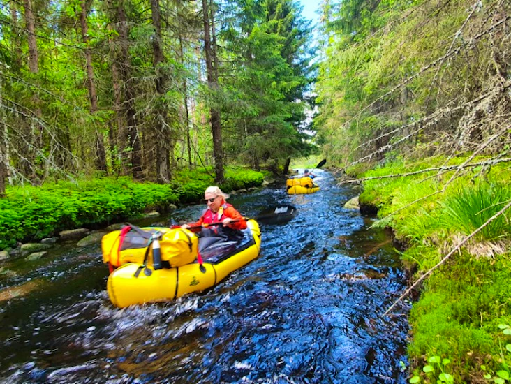 Mrs microraft l iss hybrid deck packraft