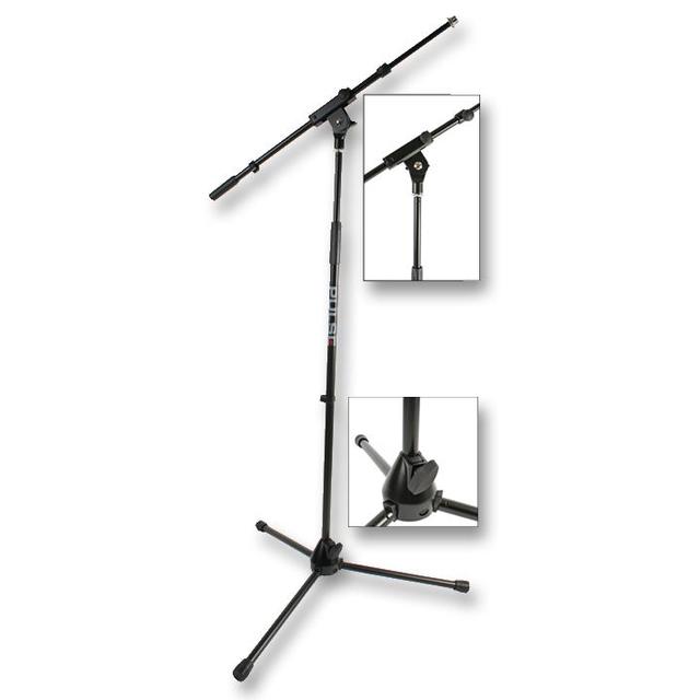2 x microphone stand with adjustable boom