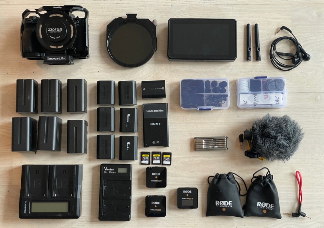 Sony a7s iii ink. tillbehör