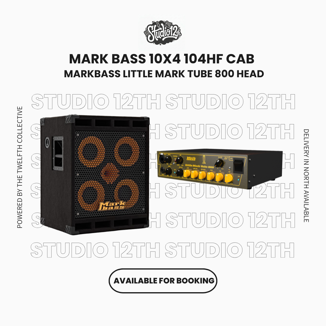Bass cab & amp (markbass)
