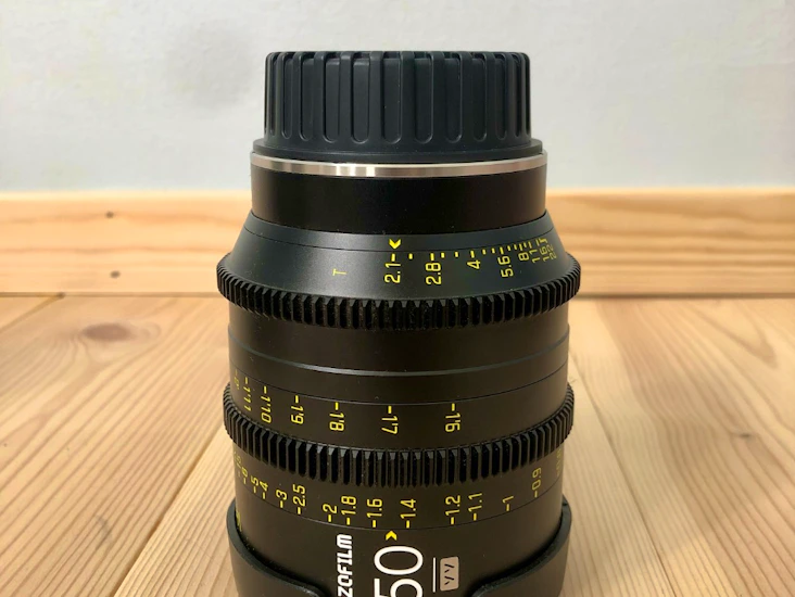 Dzo vespid 50 mm t2.1 ef mount