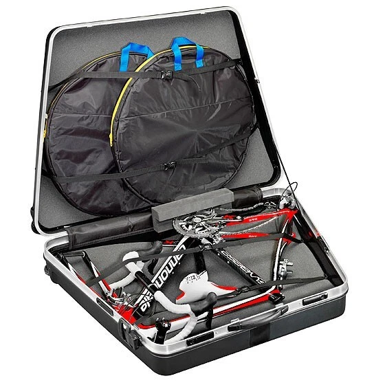 B&w international hard shell bike case/ bike/ road/ mountain/ hybrid/ bicycle box