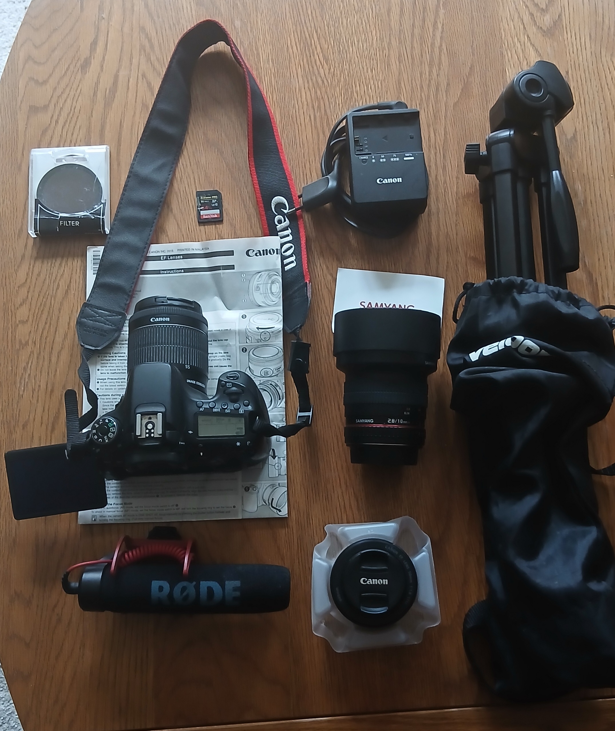 📸 canon eos 70d – komplett foto- og videopakke