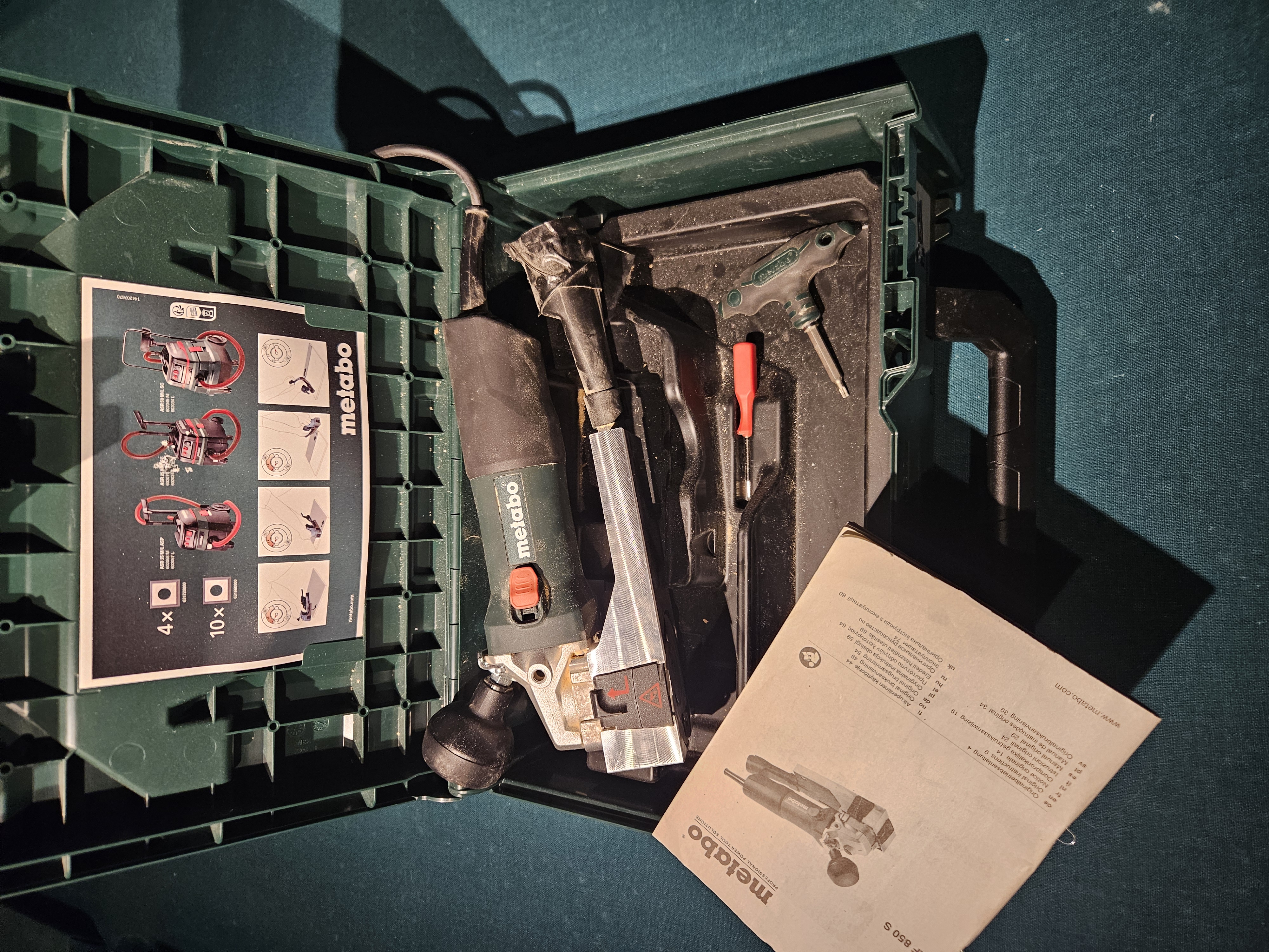 Lackfräs metabo lf 850 s – effektiv färg- och lackborttagning