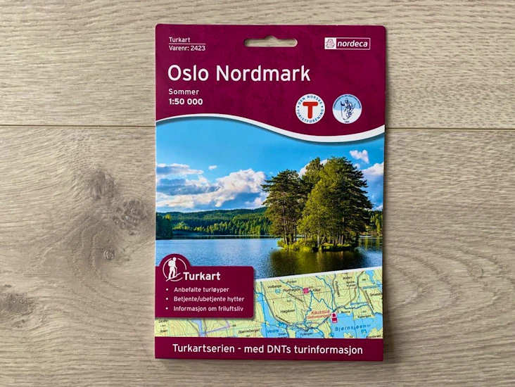 Kart 2423 oslo nordmark