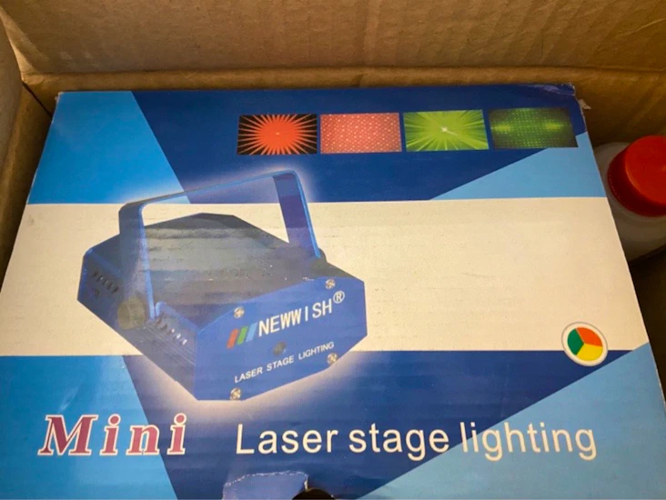 Mini laser ligtning