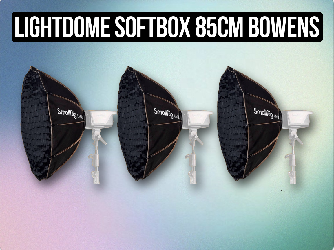 Lightdome softbox 85cm bowens mount 3x set