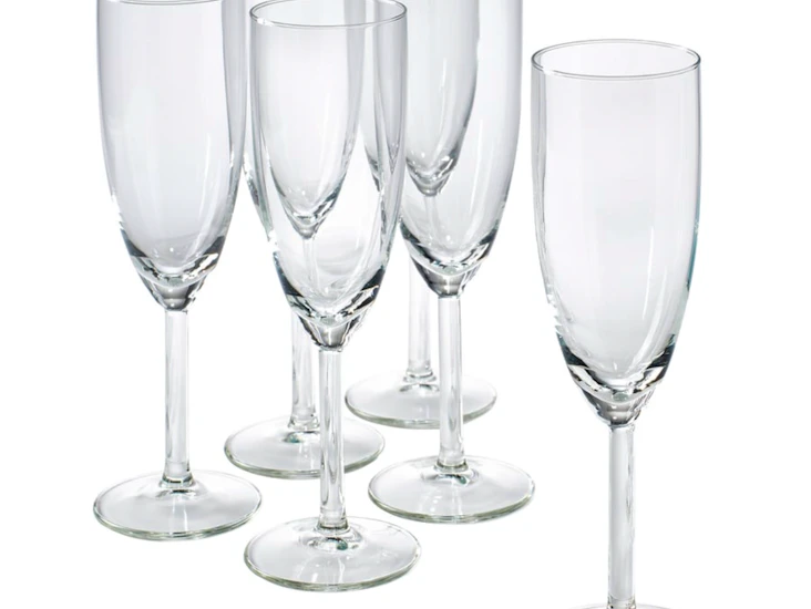 Champagneglass leies ut