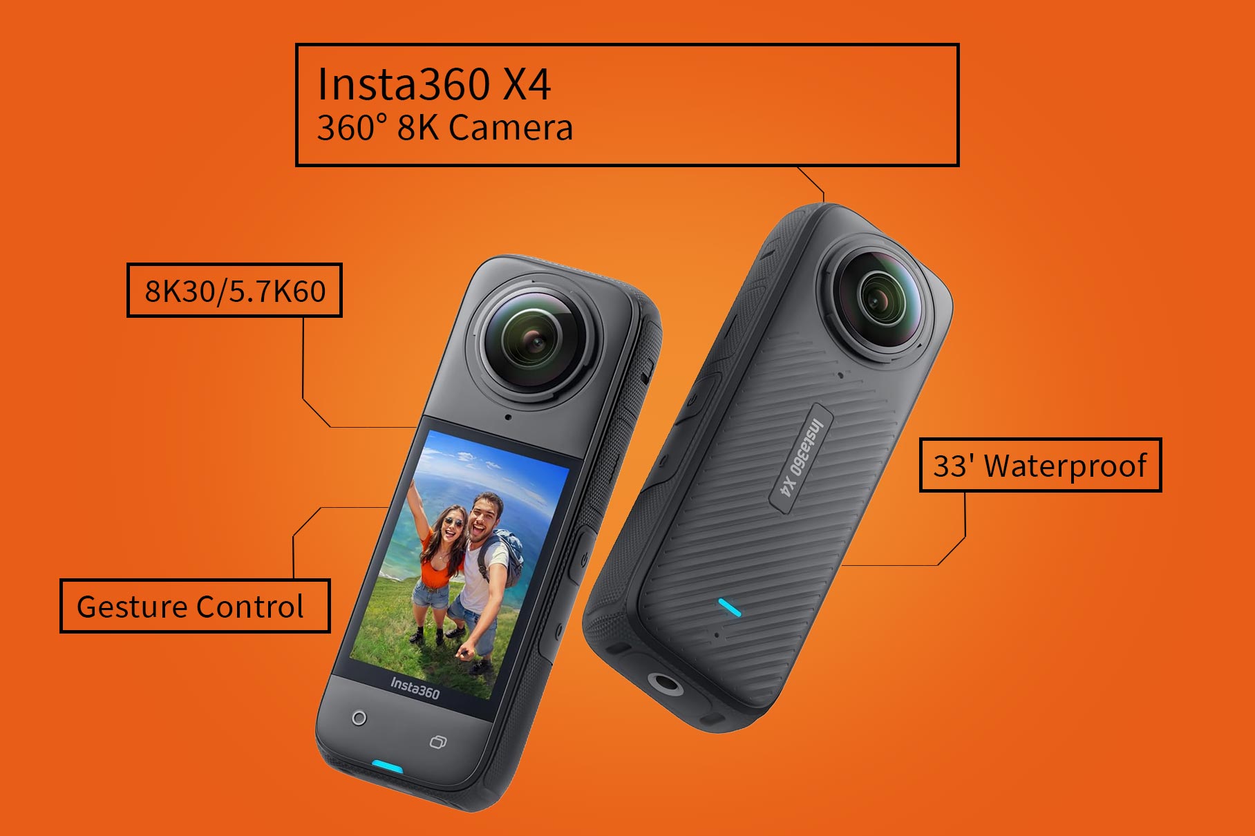 Insta360 x4 - 360 action camera