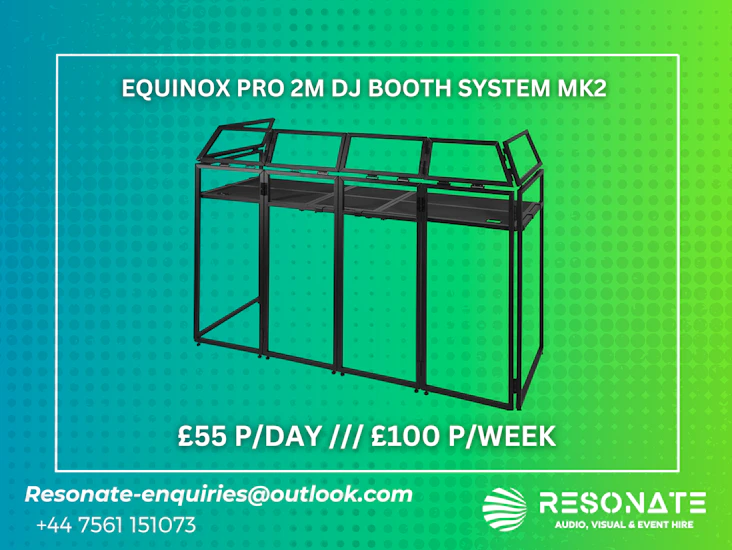 Equinox pro 2m dj booth system mk2