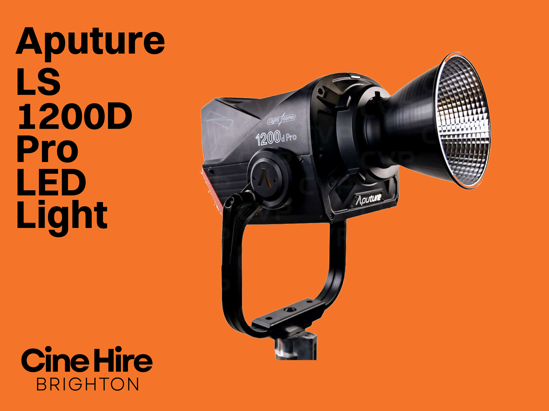 Aputure ls 1200d pro led light with hyper reflector kit 