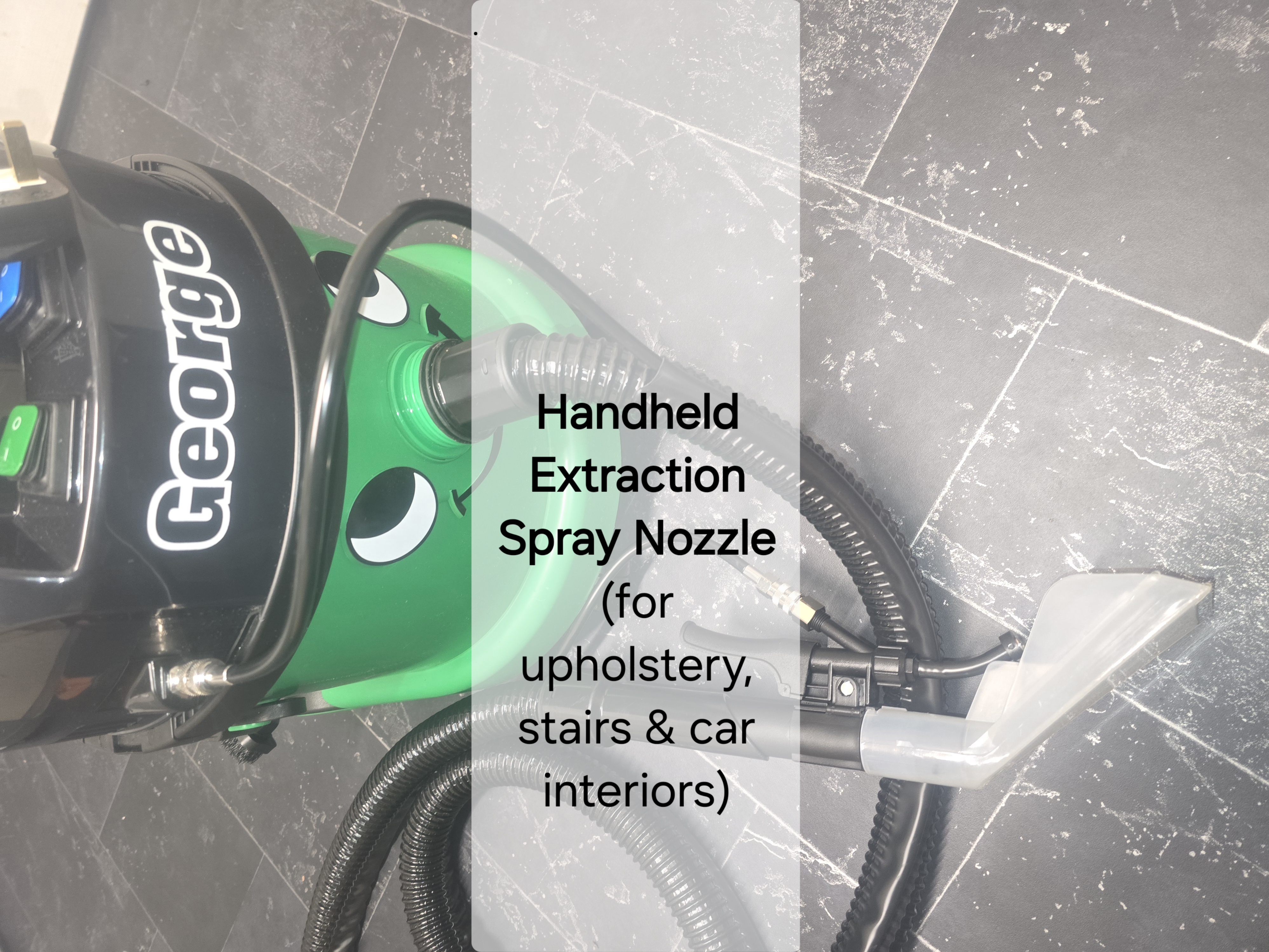 ​numatic george 3-in-1 carpet cleaner & upholstery extractor | full attachment