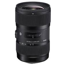 Sigma art 18-35 1.8 (canon fit)