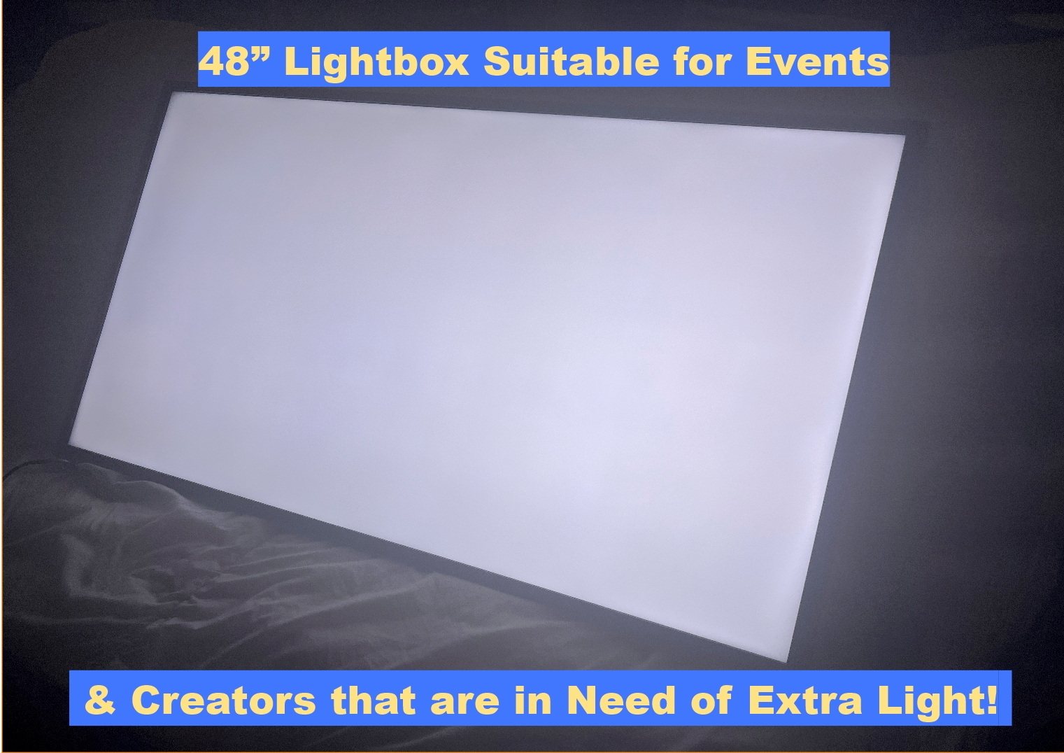 48” lightbox