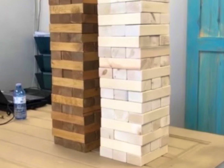 garden game / sällskapsspel giant jenga