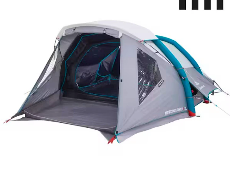 Air tent - 4 person - air seconds family 4 xl fresh & blacko
