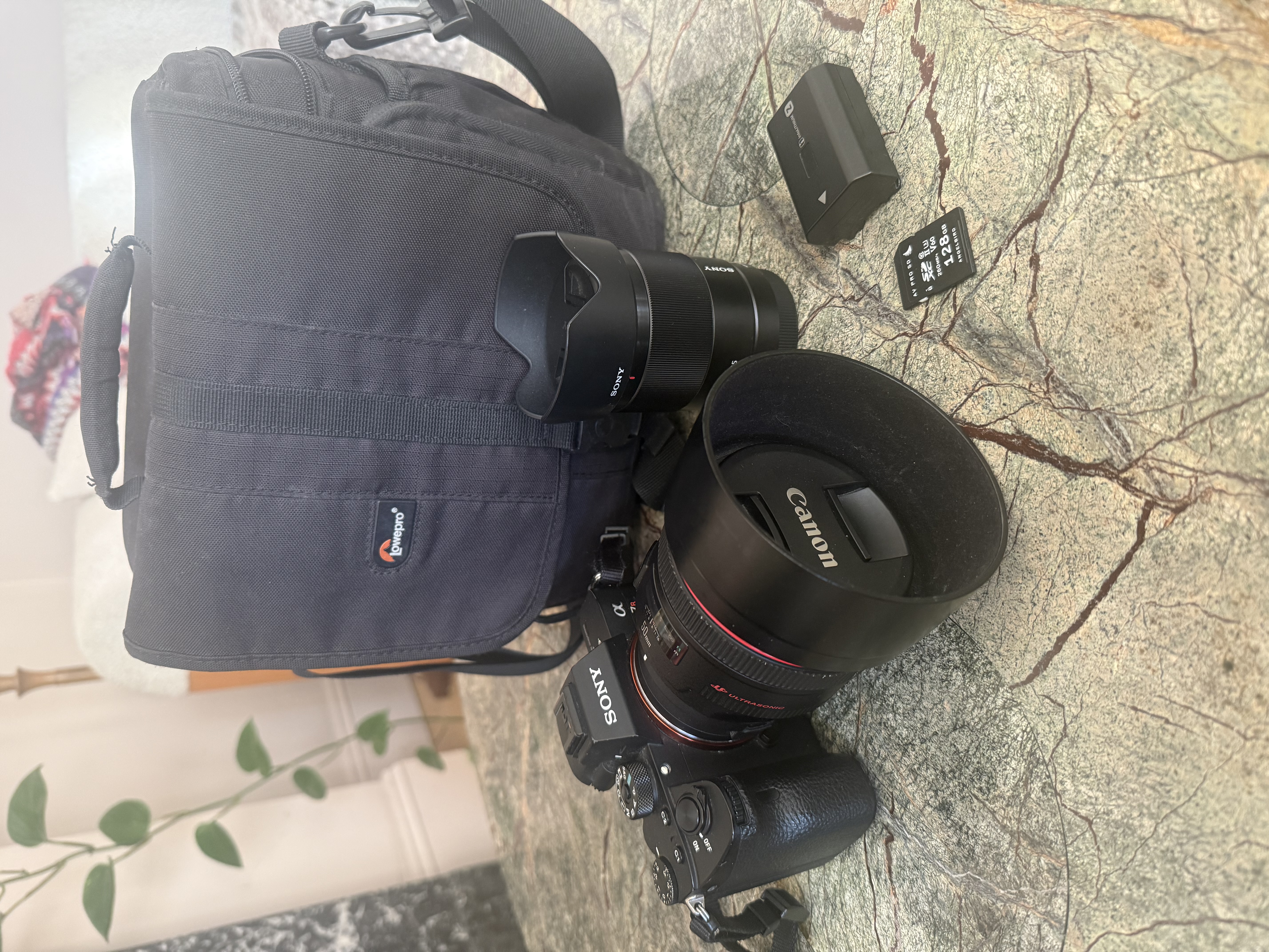 Sony a7iii dual prime kit (35mm & 50mm) – photography & video ready