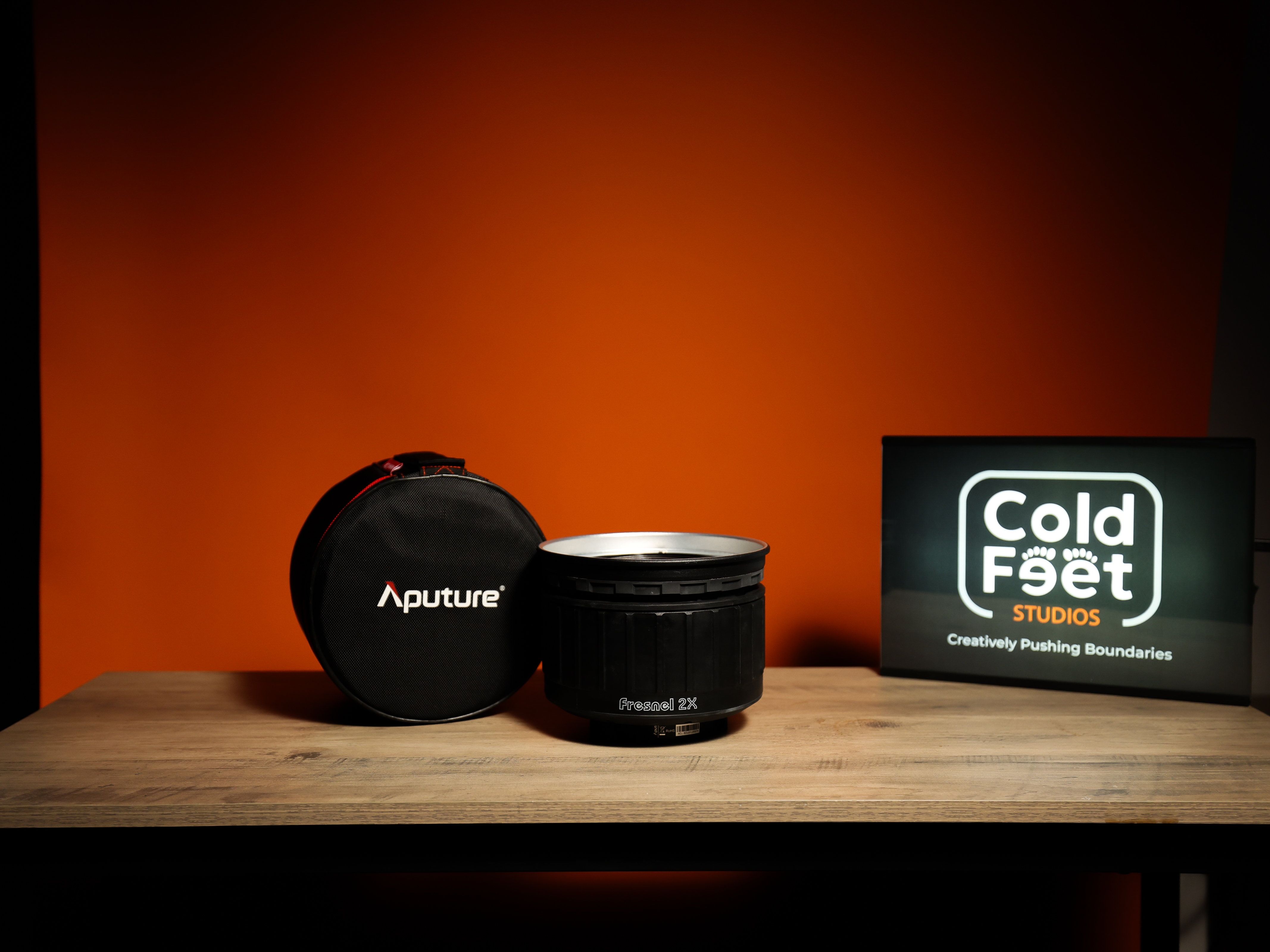 Aputure fresnel 2x lens