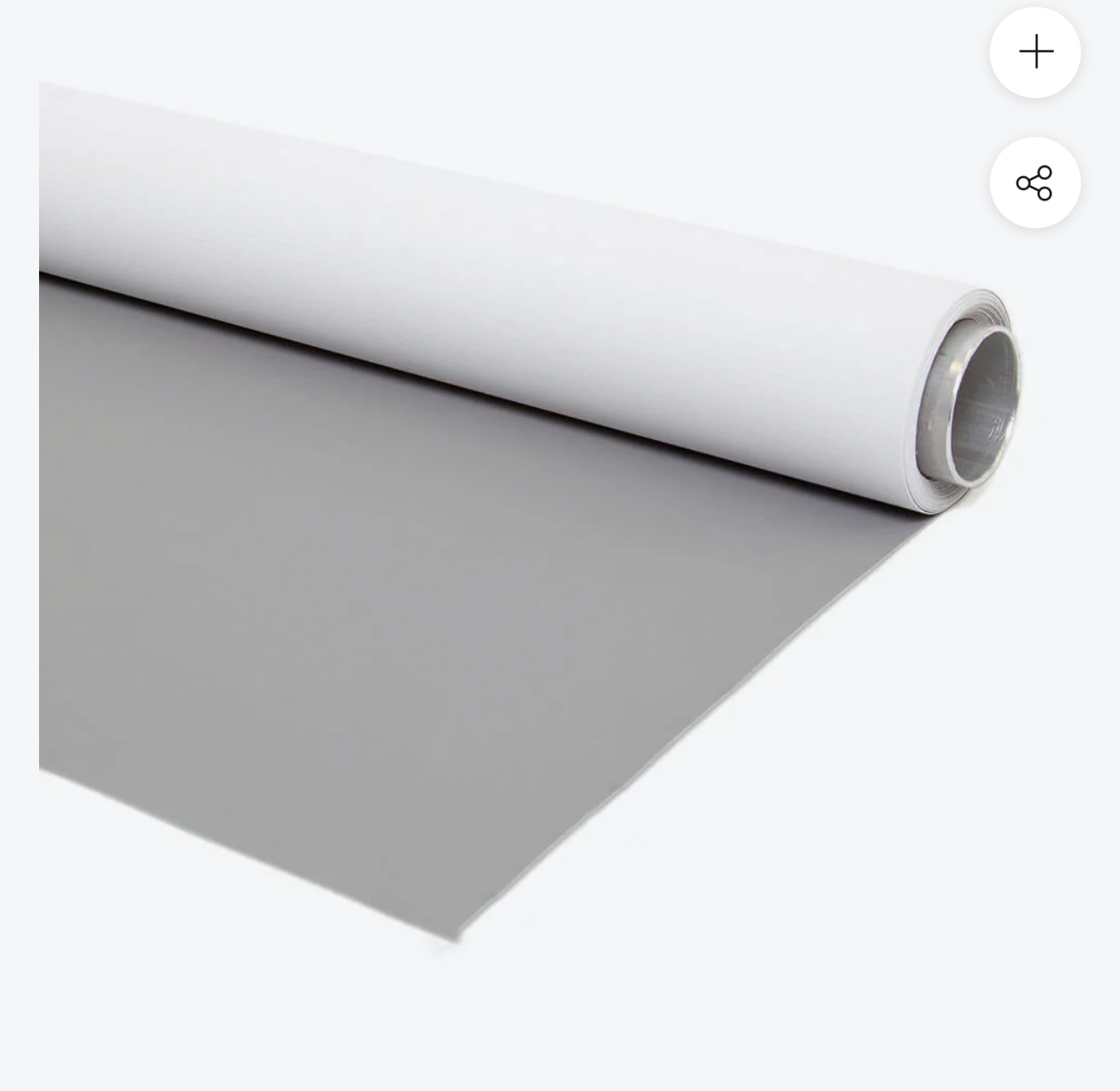 2x4m dual-sided reversible grey/white matte vinyl backdrop – studio background