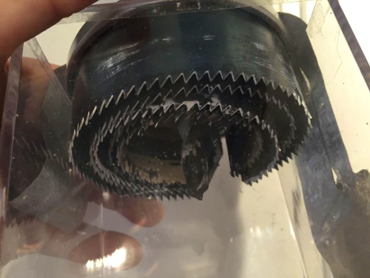 Håltagare för trä/gips