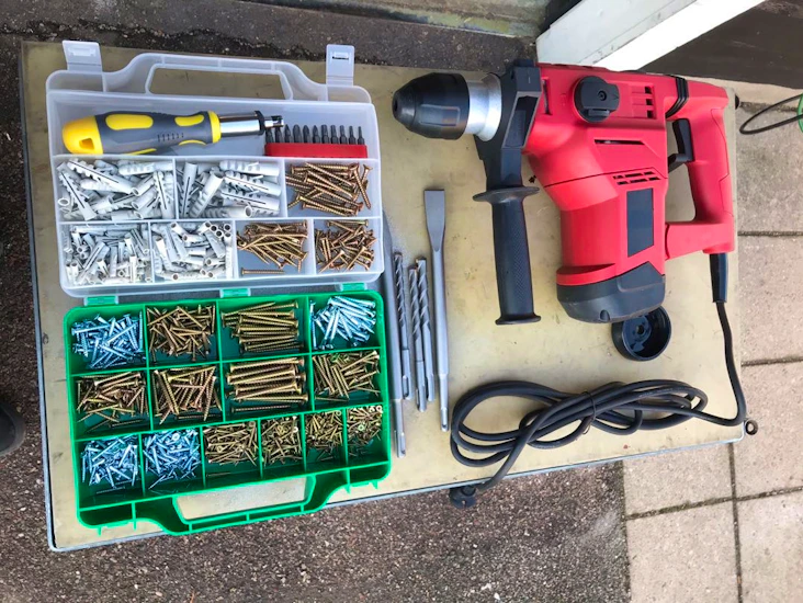 Slagborr / plugg /skruv