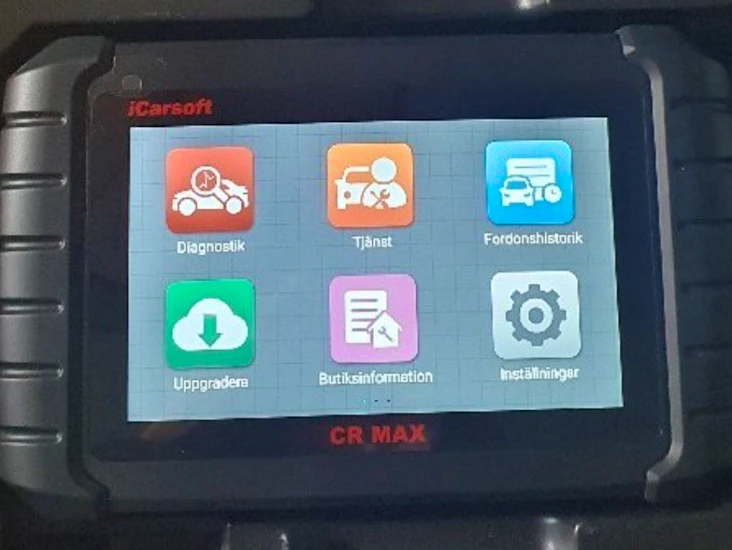 Felkodsläsare till bil icarsoft cr max