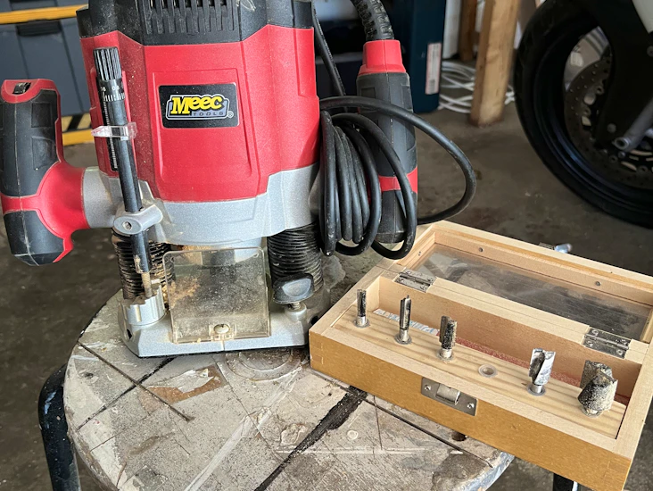 Smidig handöverfräs + 6 fräs storlekar