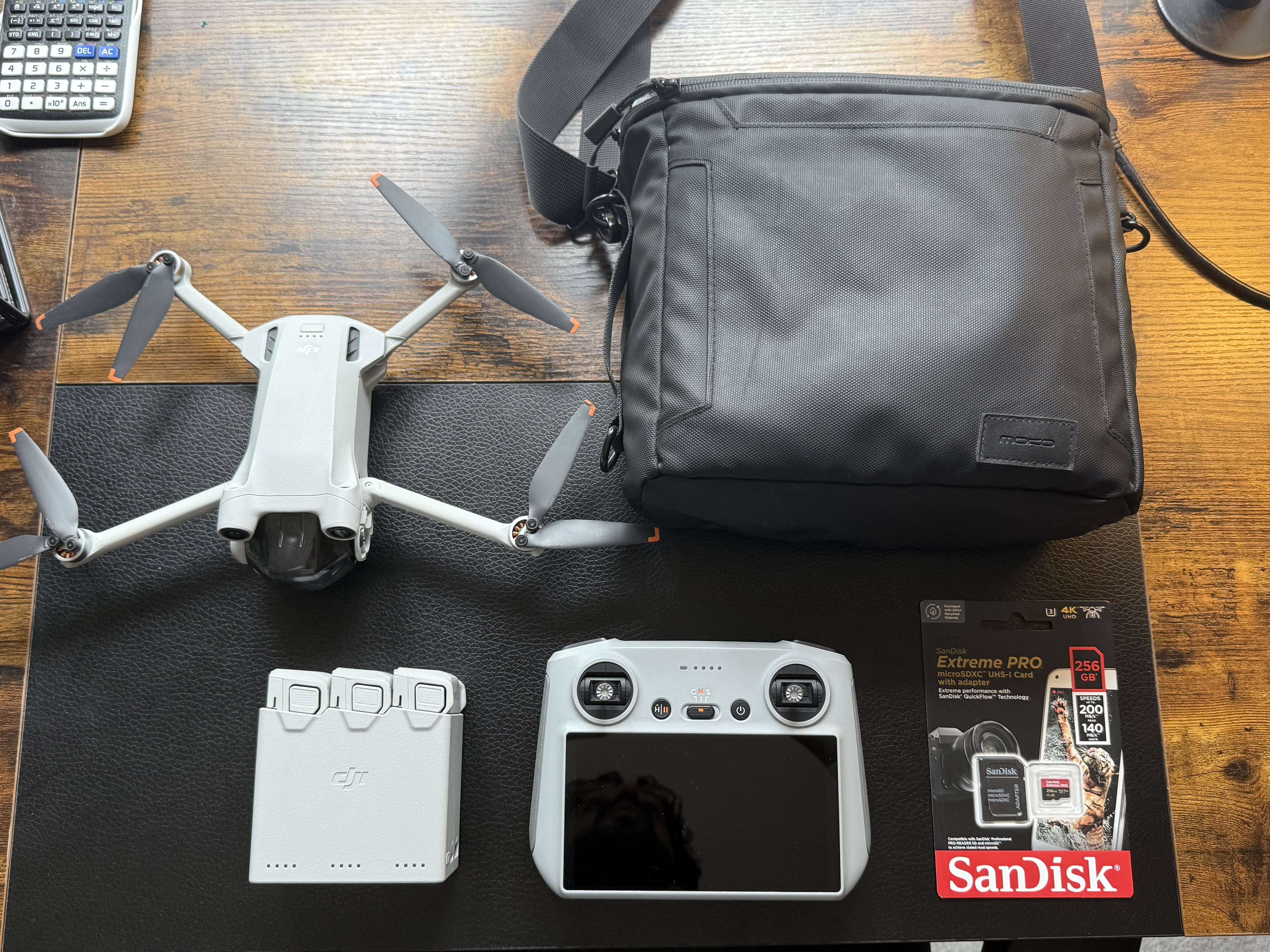 Dji mini 3 pro fly more combo + 256gb sd card - vertical shooting