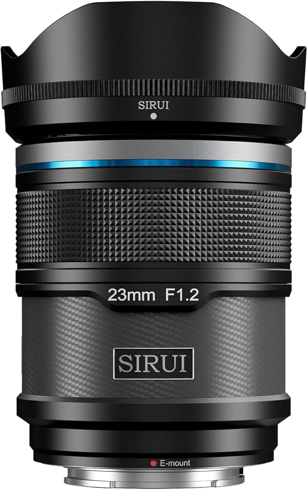 Sirui sniper 23mm f/1.2 af lens | sony e-mount aps-c | fx30, a6700, a6400