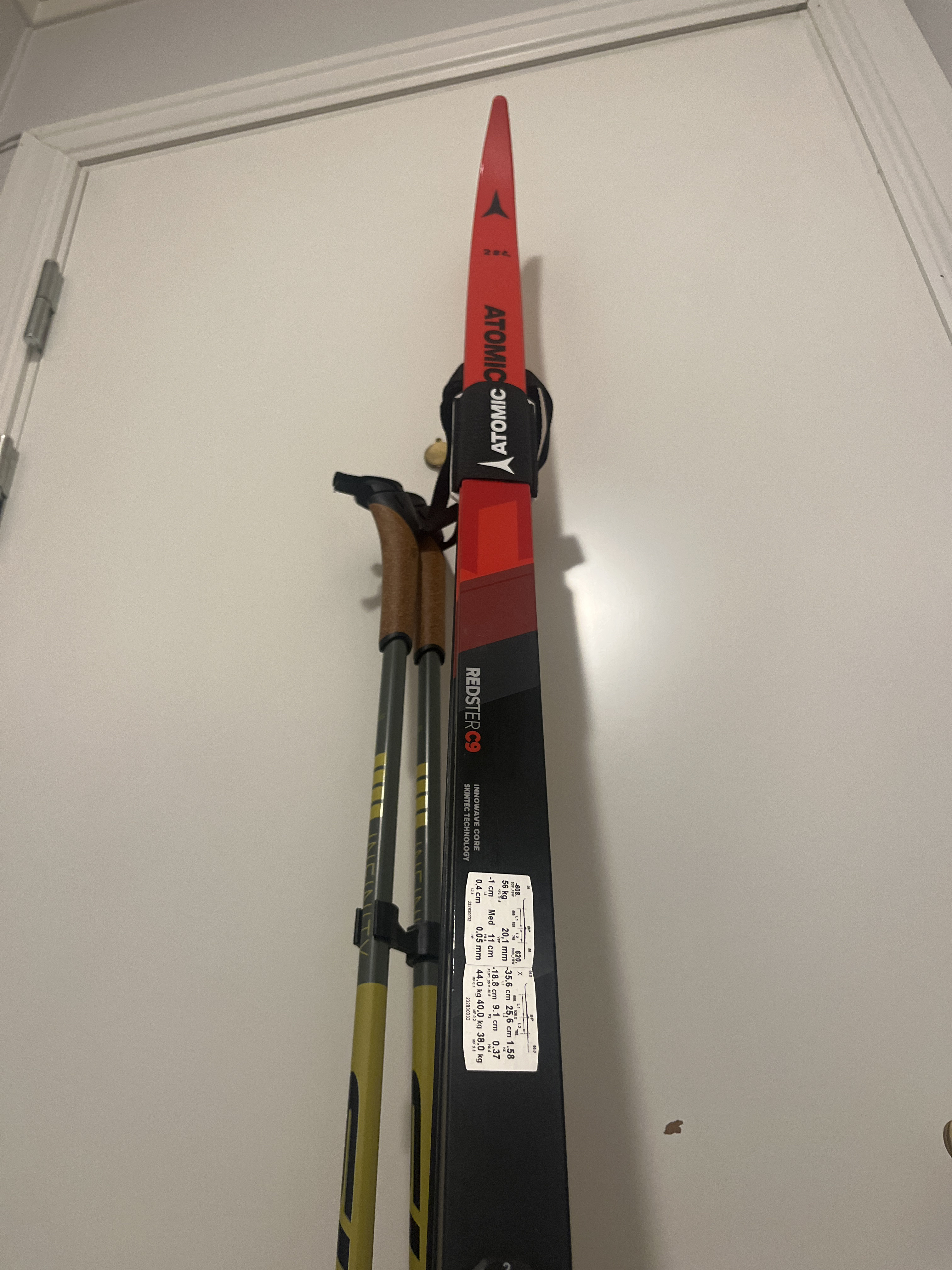 Fellesski med bindinger og sko!