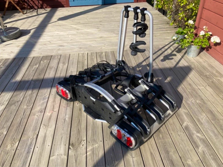 Thule euroway g2 för tre cyklar