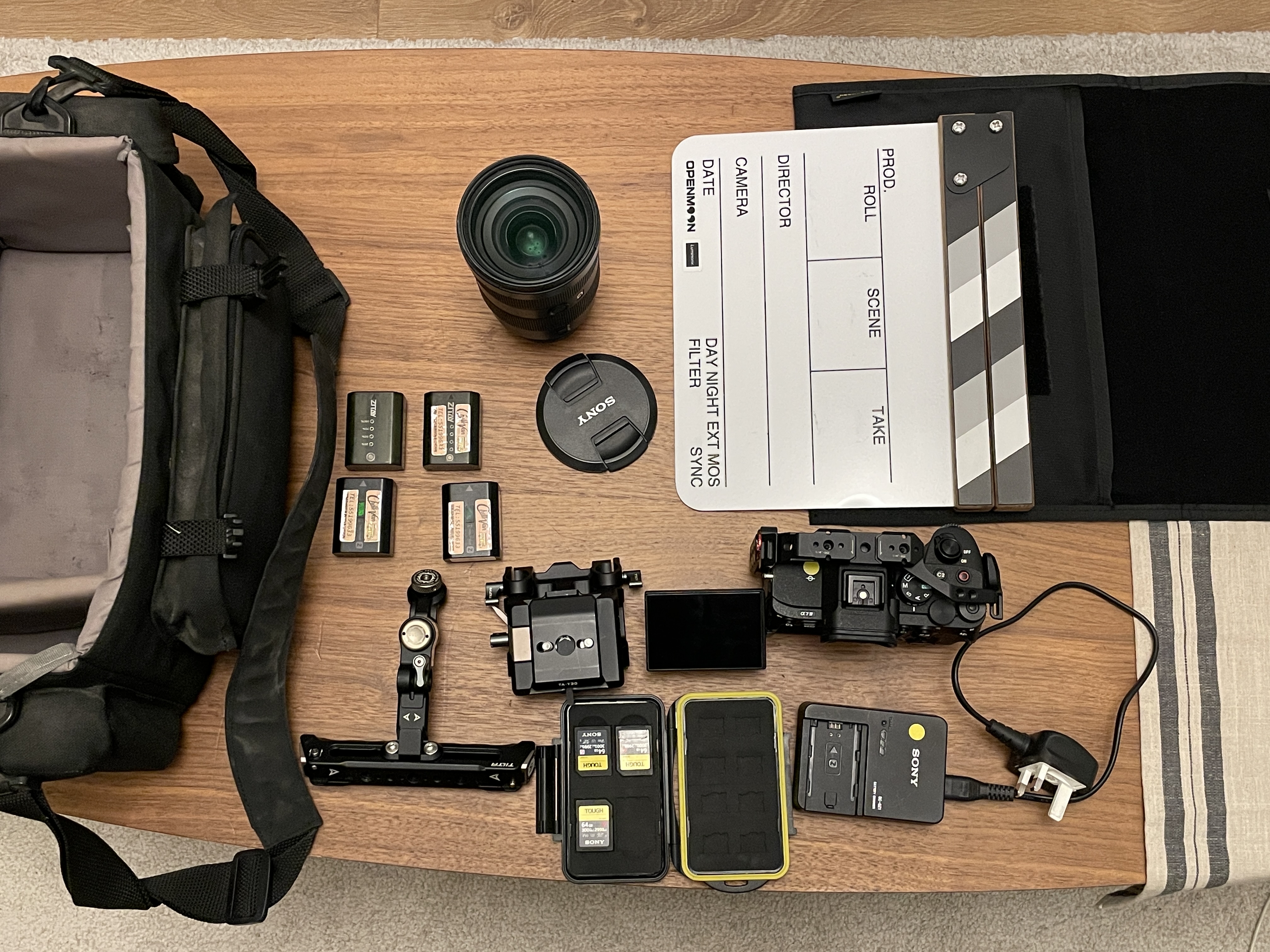 Sony a7iv + fe 24-70 f2.8 gm video shooting bundles