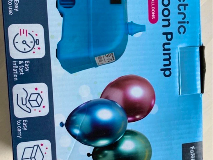 Elektrisk ballongpumpe