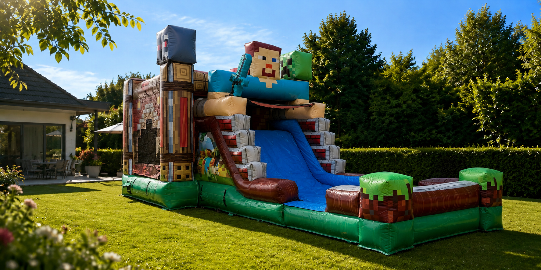 Hyr minecraft hoppborg i stockholm