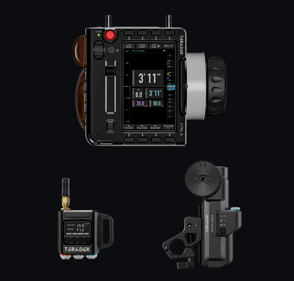 Teradek rt fiz kit lens motr.s mdr.s with ctrl.5 controller