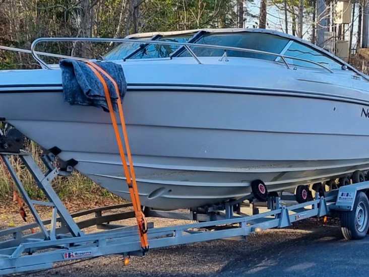 Stor båthenger (22-26fot) til leie