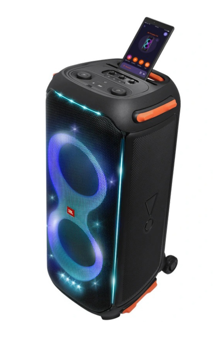 Jbl partybox 710i ja kaksi jbl mikrofonia