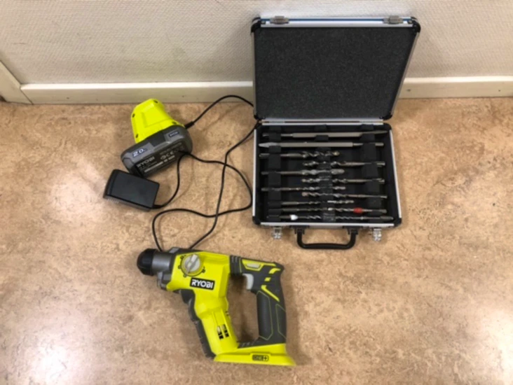 Ryobi 18v borrhammare