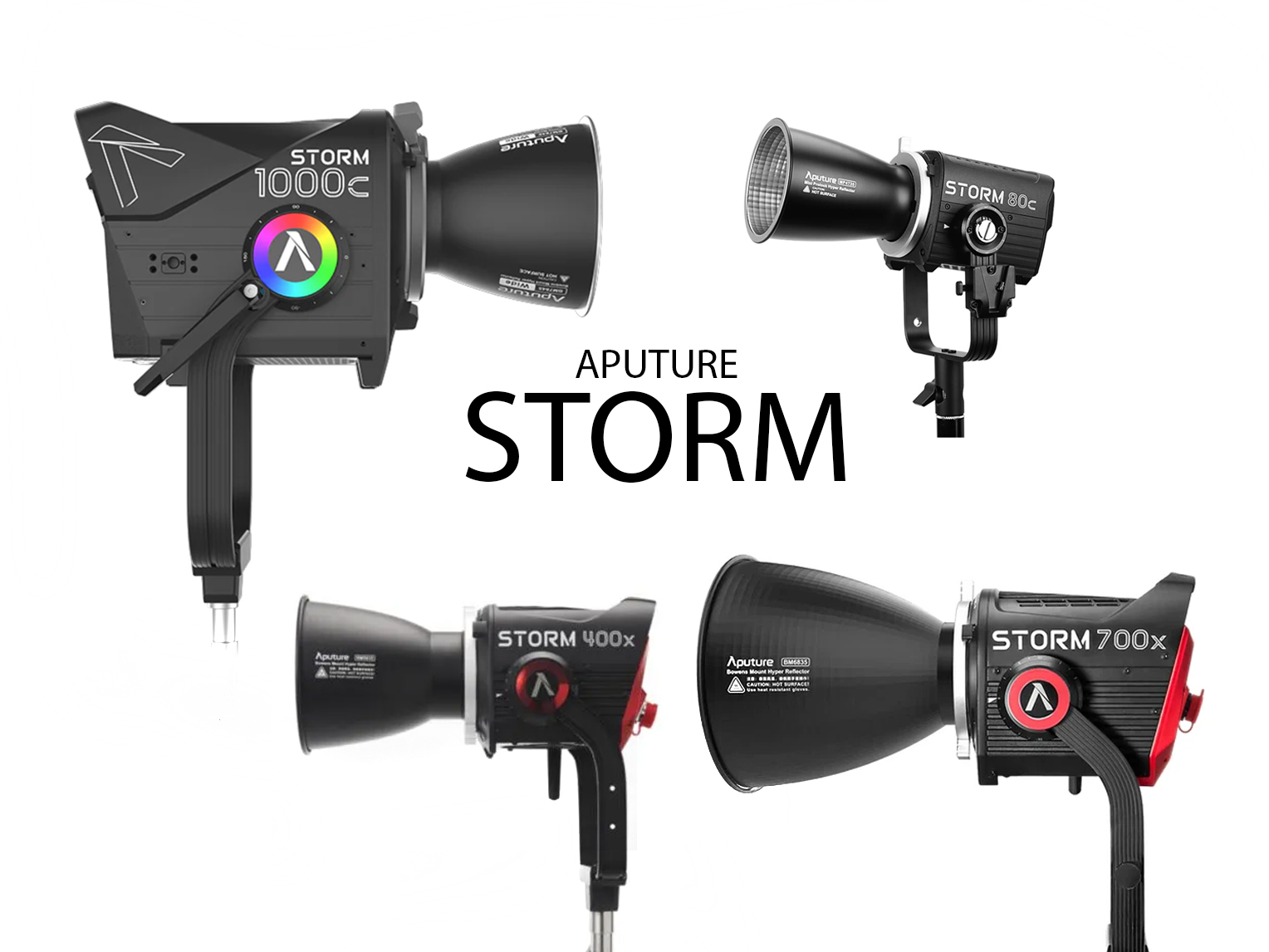 Aputure storm series ( blair led ) 80c 400x 700x 1000c 1200x